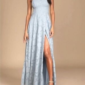 Lulus Blue Maxi Dress
